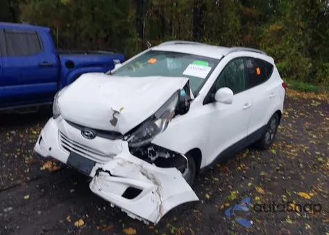 2014 Hyundai Tucson Se from USA, damaged, VIN KM8JUCAG4EU909926